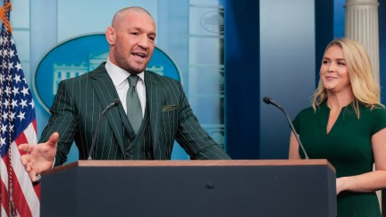 conor mcgregor at the white house