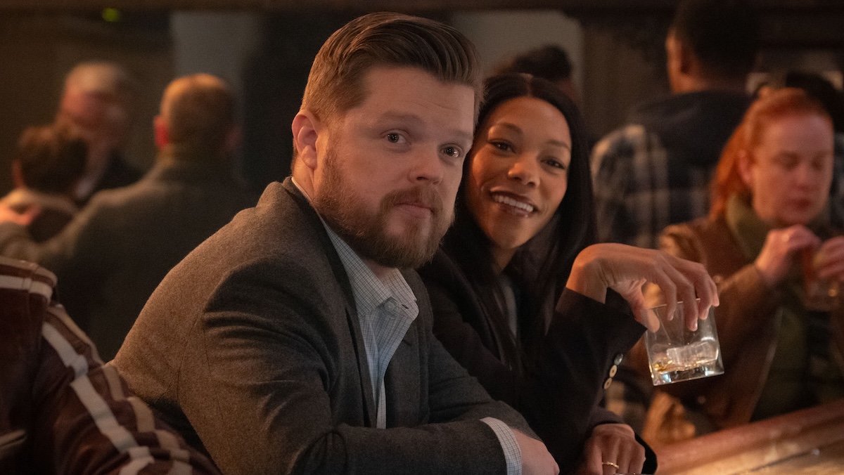 foggy nelson sitting at a bar