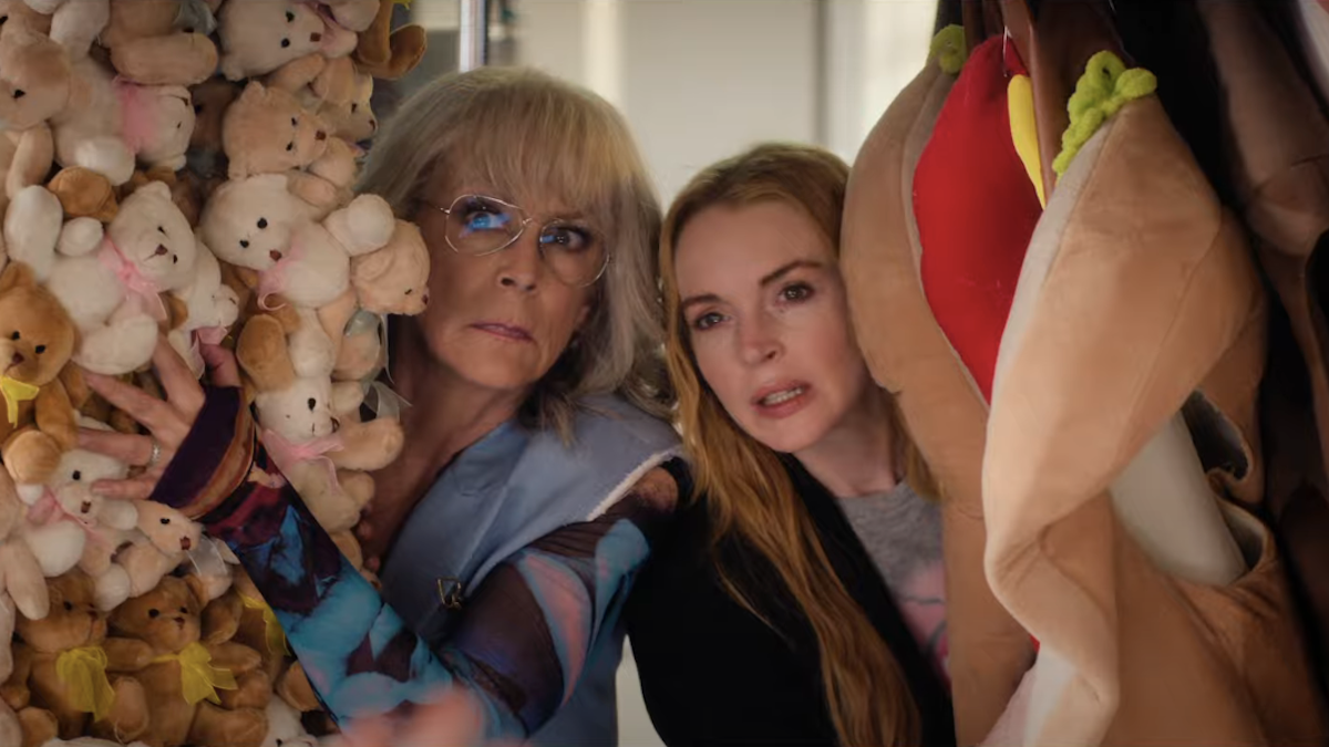 jamie lee curtis and lindsay lohan in freakier friday