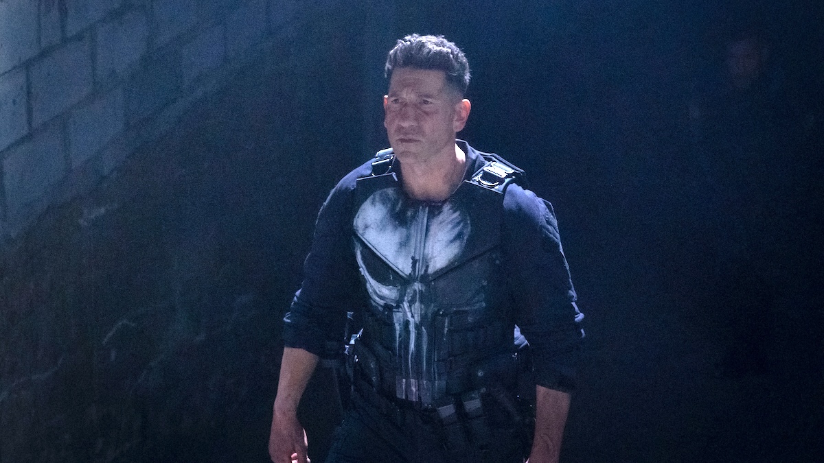 frank castle in his outfit