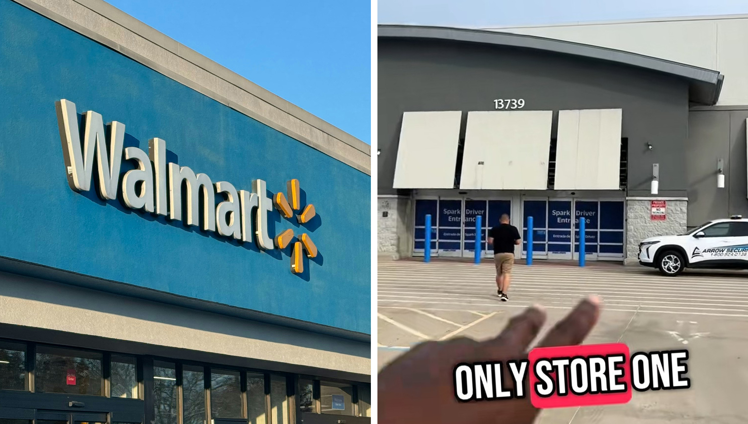 ‘This looks suspicious’: Man stumbles upon secret Walmart with no signage. Then he steps inside ‘This looks suspicious’: Man stumbles upon secret Walmart with no signage. Then he steps inside