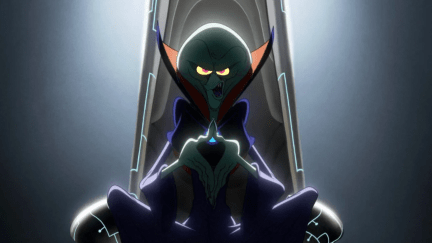 Villain in Looney Tunes 'The Day the Earth blew up' sitting on chair