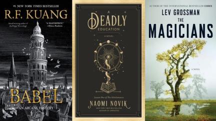 Three fantasy books about magic schools