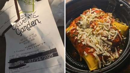 Why Did This Olive Garden Dish She Ordered Arrive Frozen?