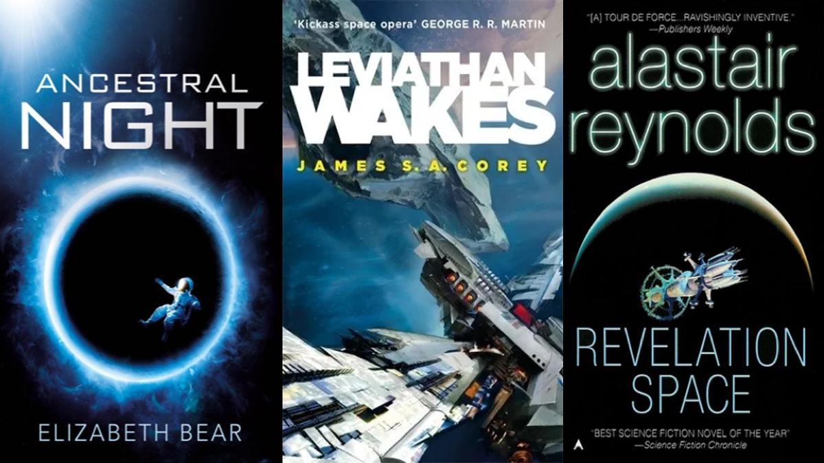 Three books like "The Expanse" tv series