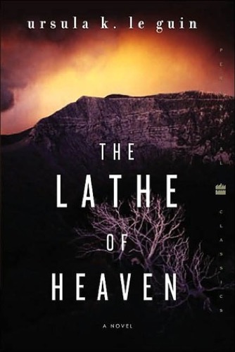 Cover art for "The Lathe of Heaven"