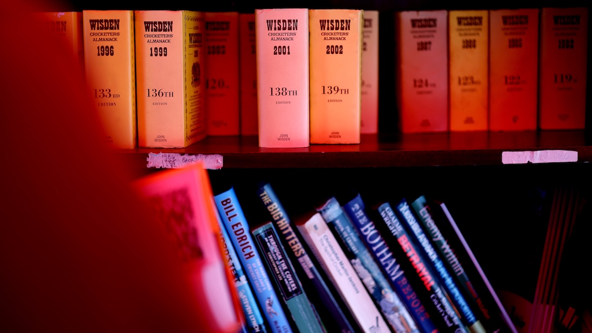 books on a shelf