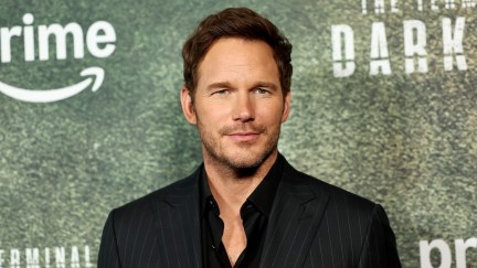 chris pratt on a carpet