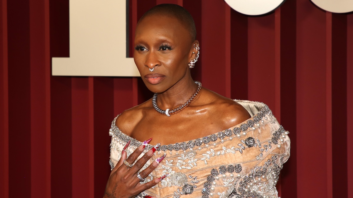 cynthia erivo at the tonys