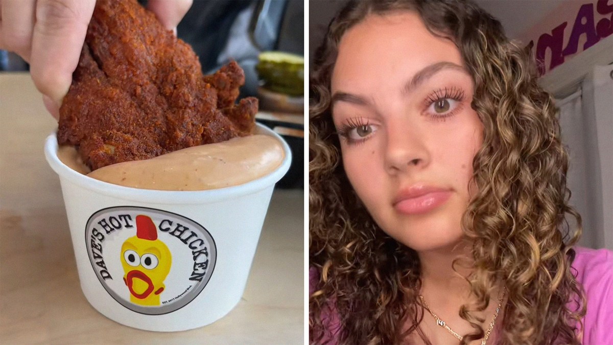 Dave Rapper Chicken What was Inside This Dave's Hot Chicken Tender?