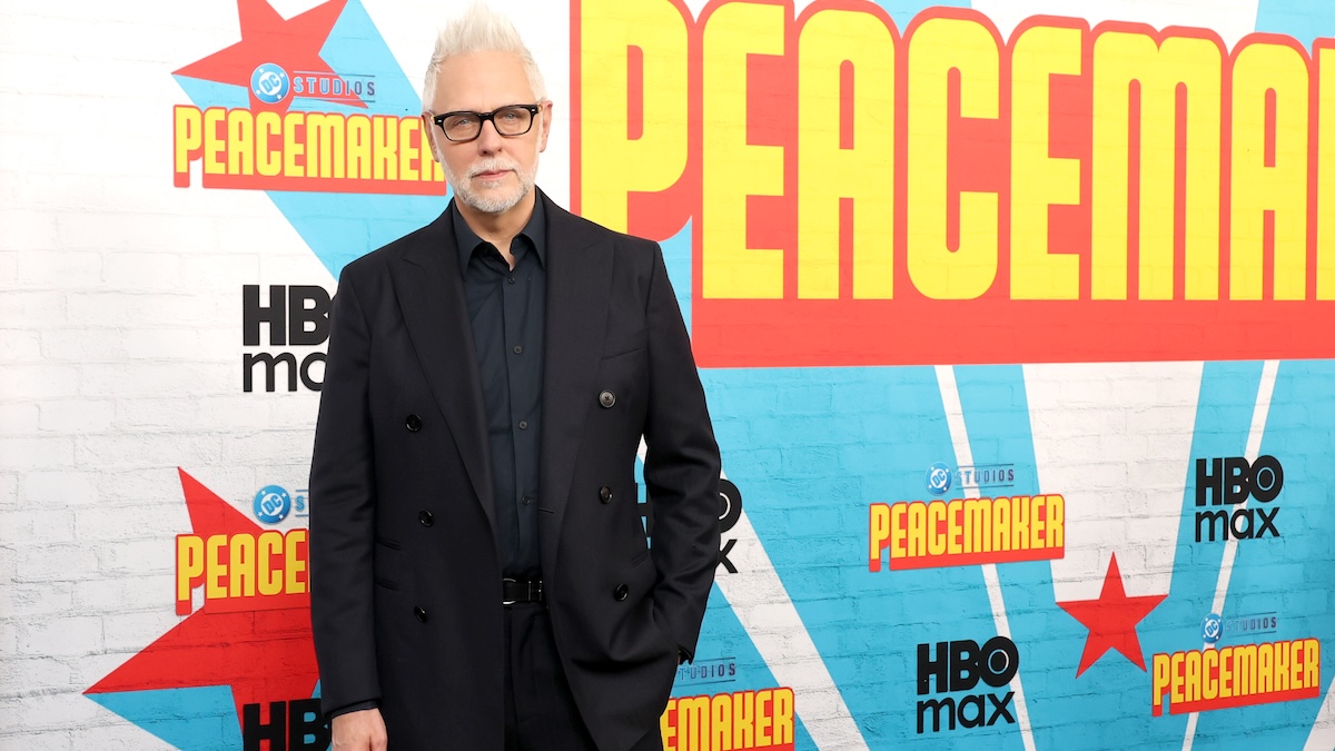 james gunn standing on a carpet