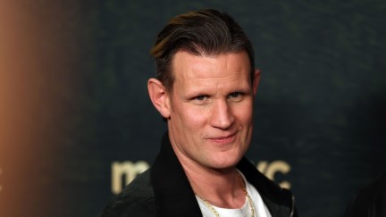 matt smith on a red carpet