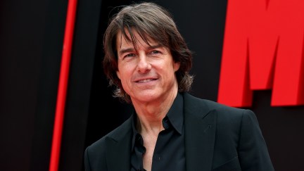 Tom cruise on a red carpet