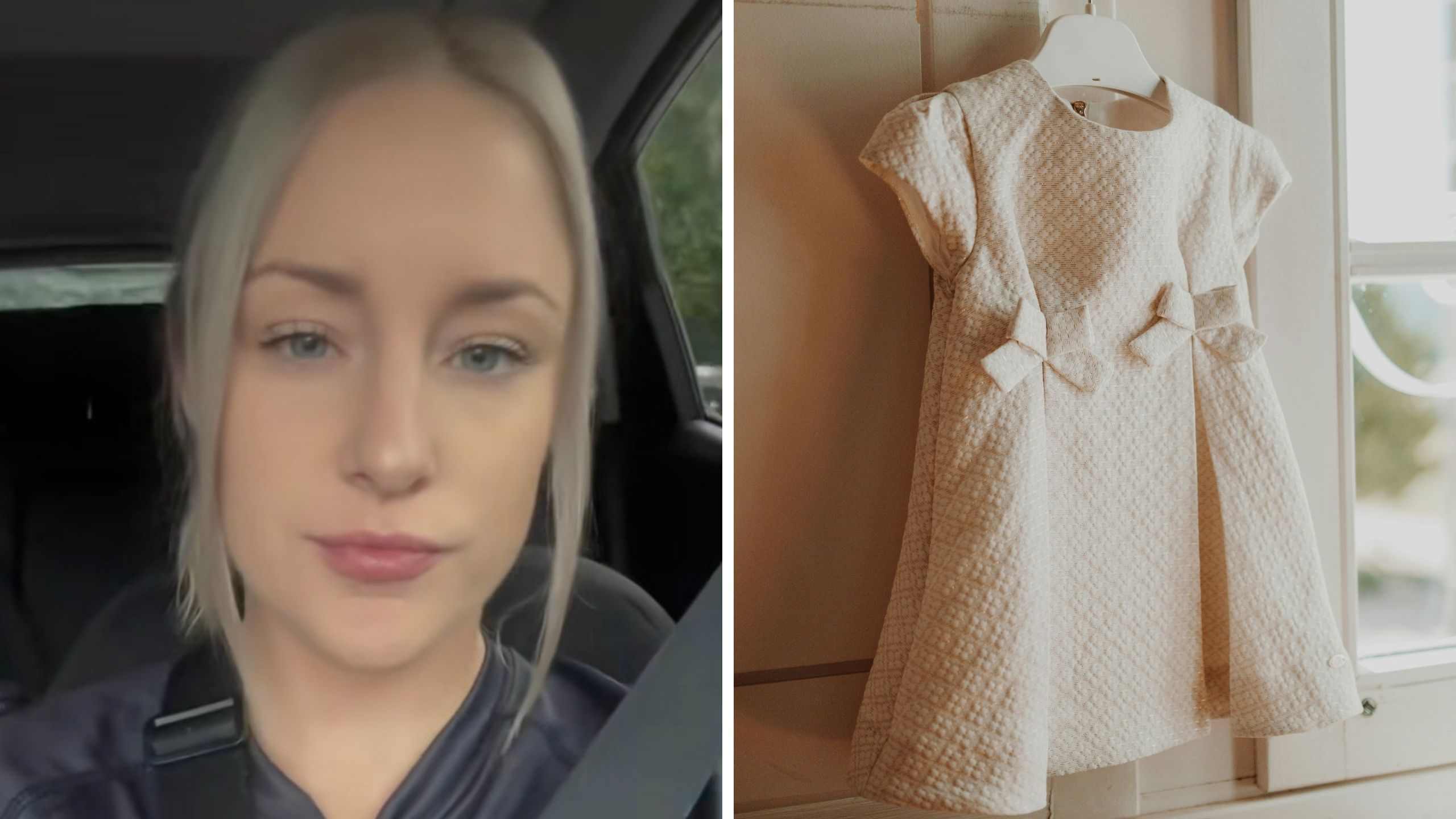 ‘That just broke my heart into pieces’: Grandparents buy Easter dress for granddaughter. Then the mom takes a closer look at the print ‘That just broke my heart into pieces’: Grandparents buy Easter dress for granddaughter. Then the mom takes a closer look at the print