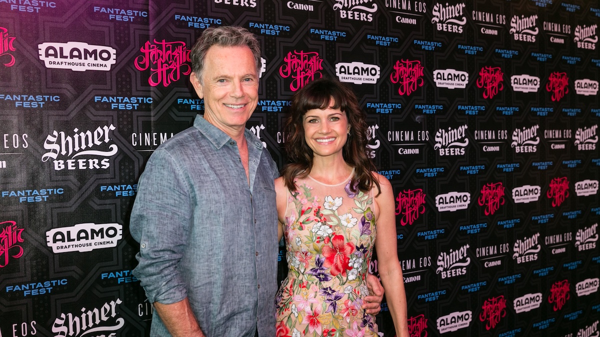 bruce greenwood and carla gugino standing together