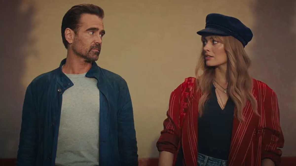 margot and colin looking at each other