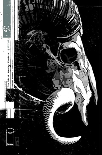 Cover art for "The Black Monday Murders" 