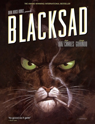 Cover art for "Blacksad"