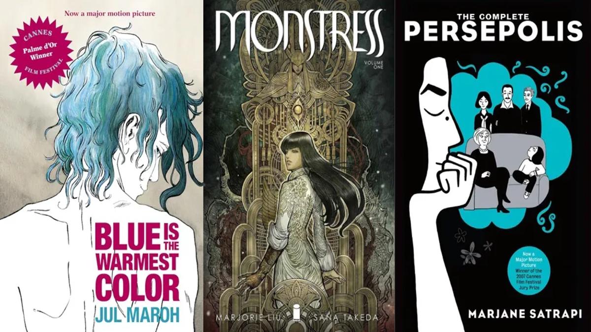 three beautiful graphic novels