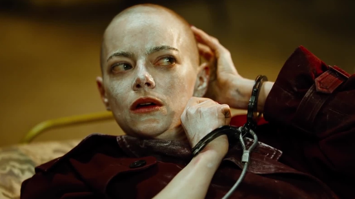emma stone bald in bugonia
