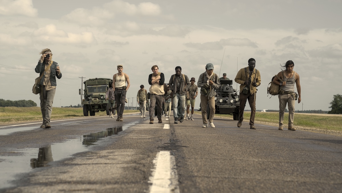 the long walk cast walking