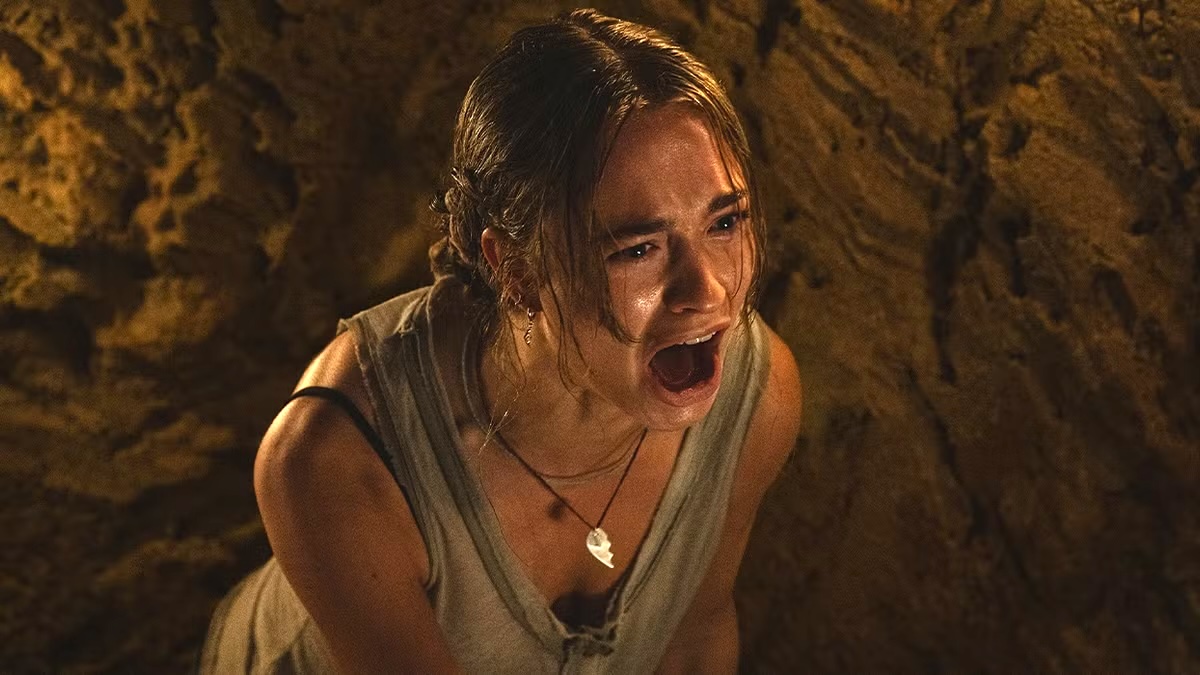 primate girl screaming