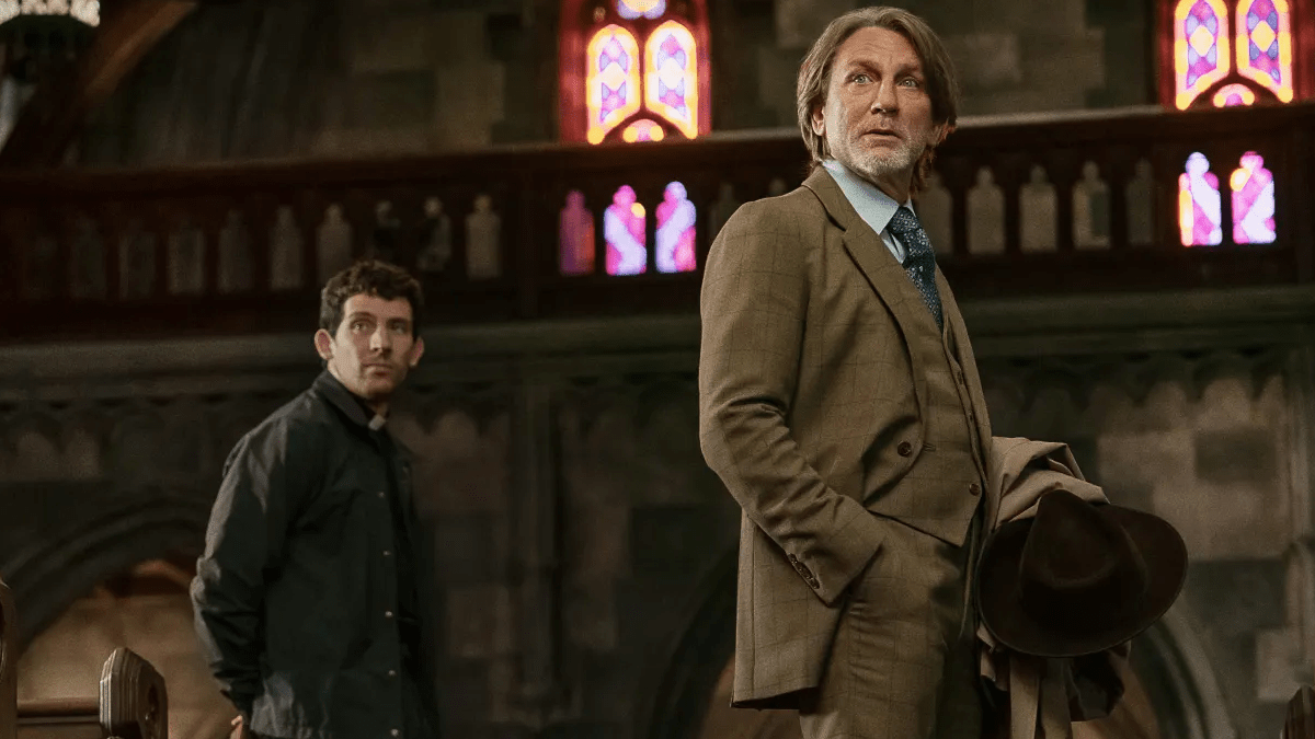 Netflix's Wake Up Dead Man.