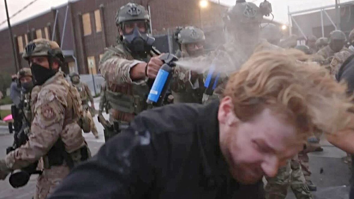 David Black during ICE operations