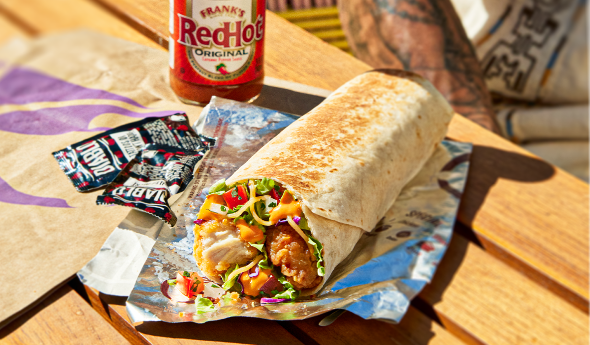 Crispy Chicken at Taco Bell.