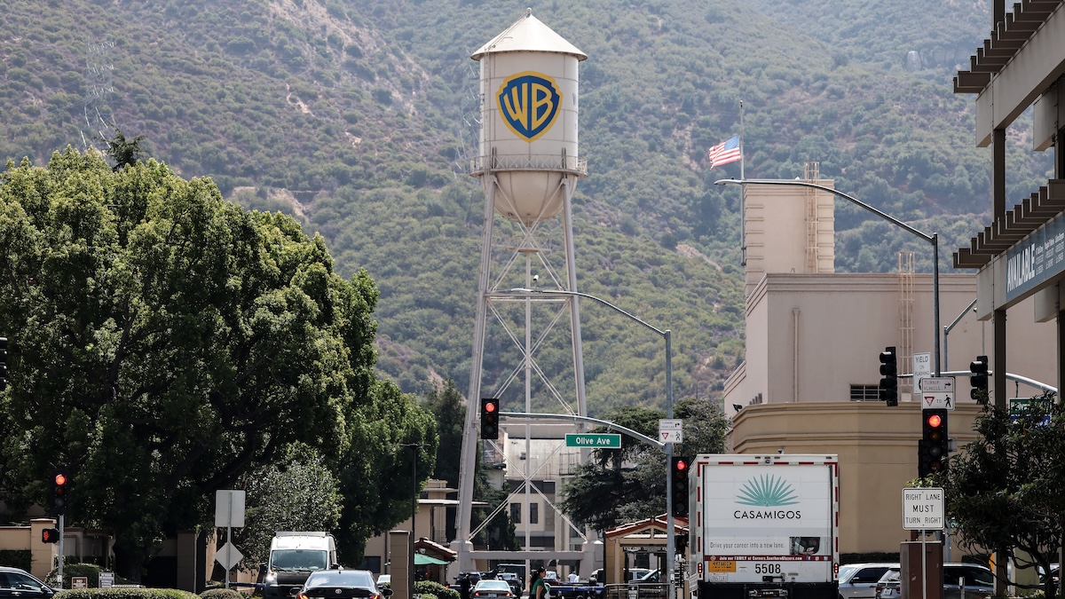 warner brothers water tower