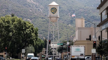 warner brothers water tower