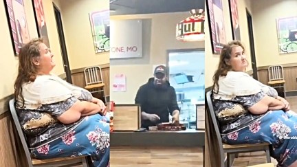 Racist woman at Pizza Hut, Missouri