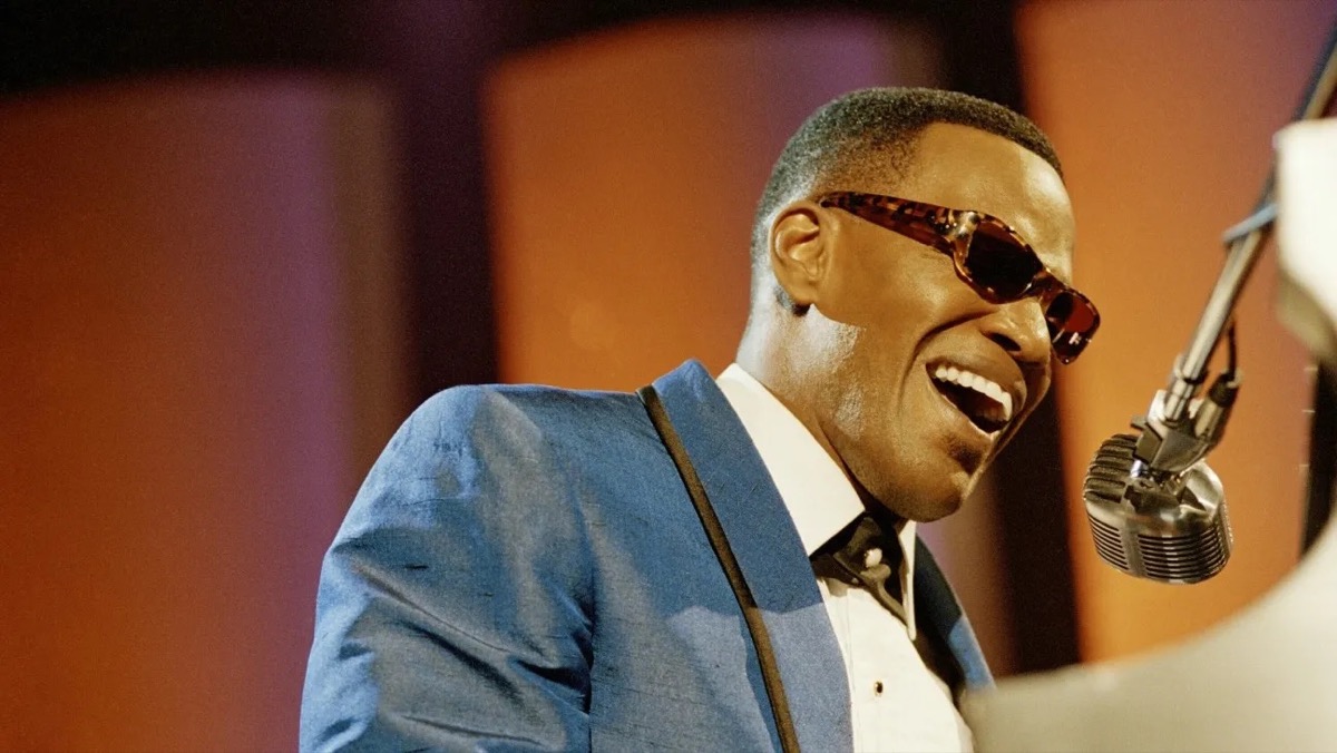 Jamie Foxx as Ray Charles in "Ray"
