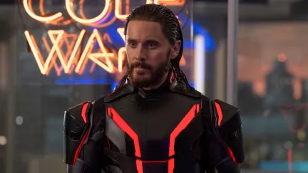 jared leto standing there