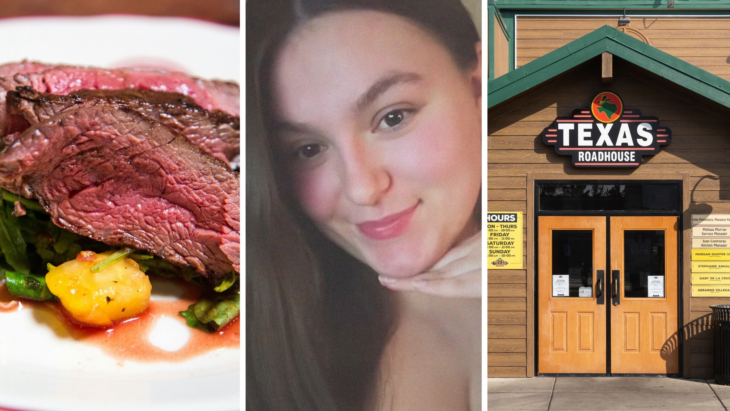 ‘Your first mistake was going to a chain steakhouse restaurant’: Woman goes to California Texas Roadhouse. Then she cuts her steak–and is disgusted ‘Your first mistake was going to a chain steakhouse restaurant’: Woman goes to California Texas Roadhouse. Then she cuts her steak–and is disgusted