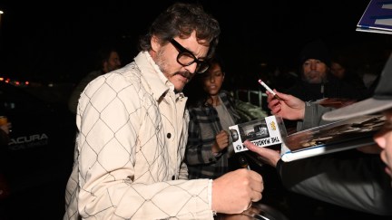 pedro pascal signing