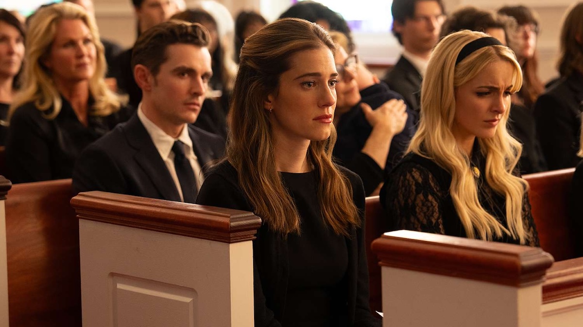 people sitting in a church