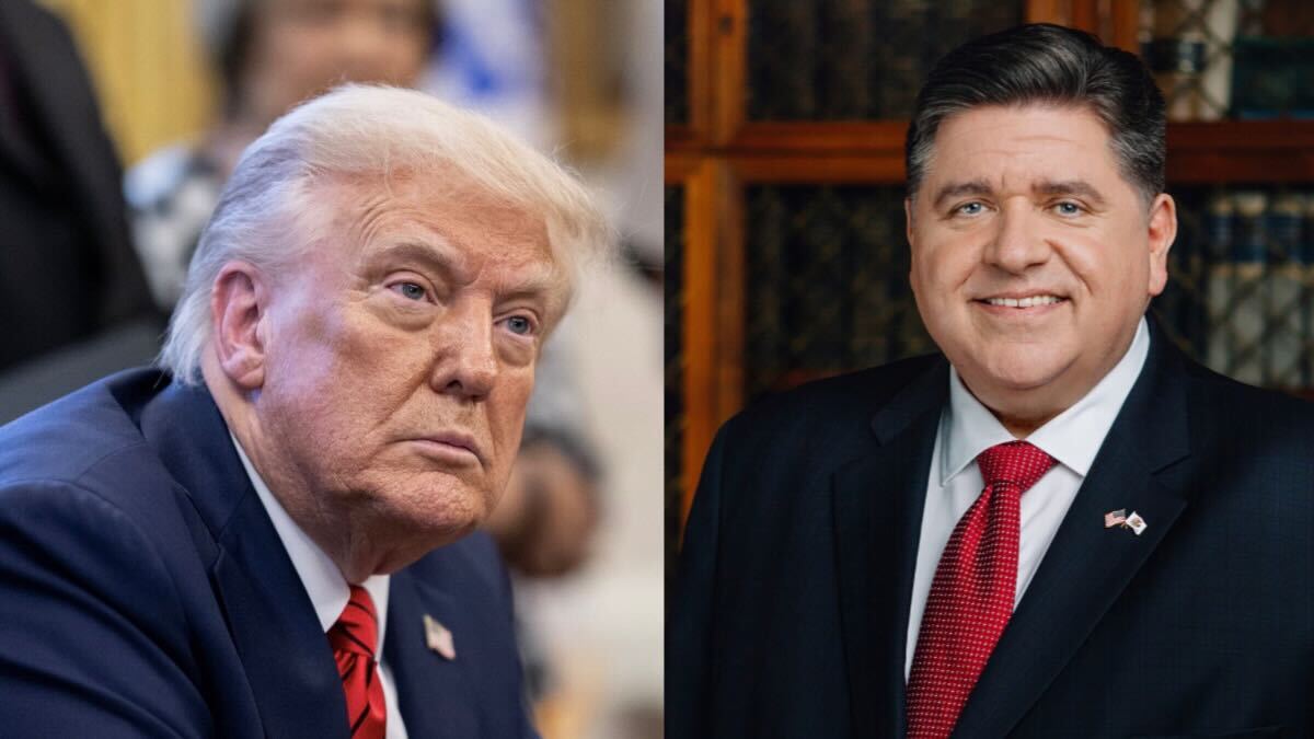 Trump and Pritzker on Chicago