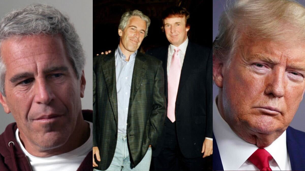 Donald Trump is on the Epstein Files