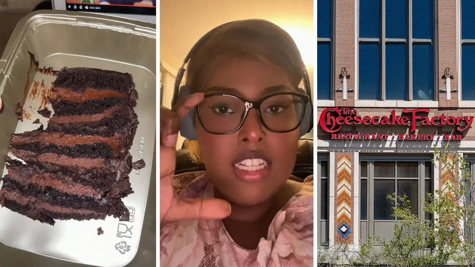 ‘I might just contact customer support’: Cheesecake Factory customer spends $12 on Chocolate Tower Truffle Cake slice. Then she goes to take a bite ‘I might just contact customer support’: Cheesecake Factory customer spends $12 on Chocolate Tower Truffle Cake slice. Then she goes to take a bite