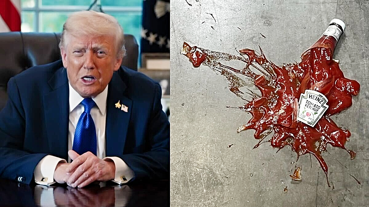 Donald Trump and Ketchup