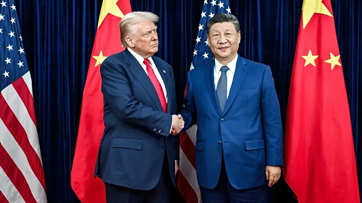 Donald Trump and President of China Xi Jinping