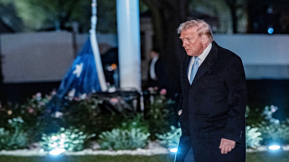 Donald Trump lashes out at reporter asking about Epstein Files