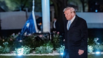 Donald Trump lashes out at reporter asking about Epstein Files