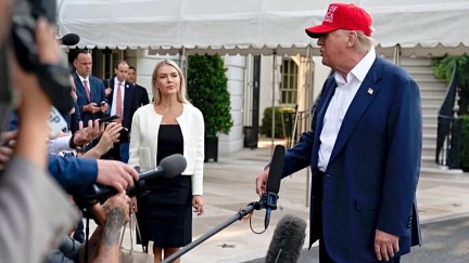 Karoline Leavitt defends Donald Trump's Piggy comment