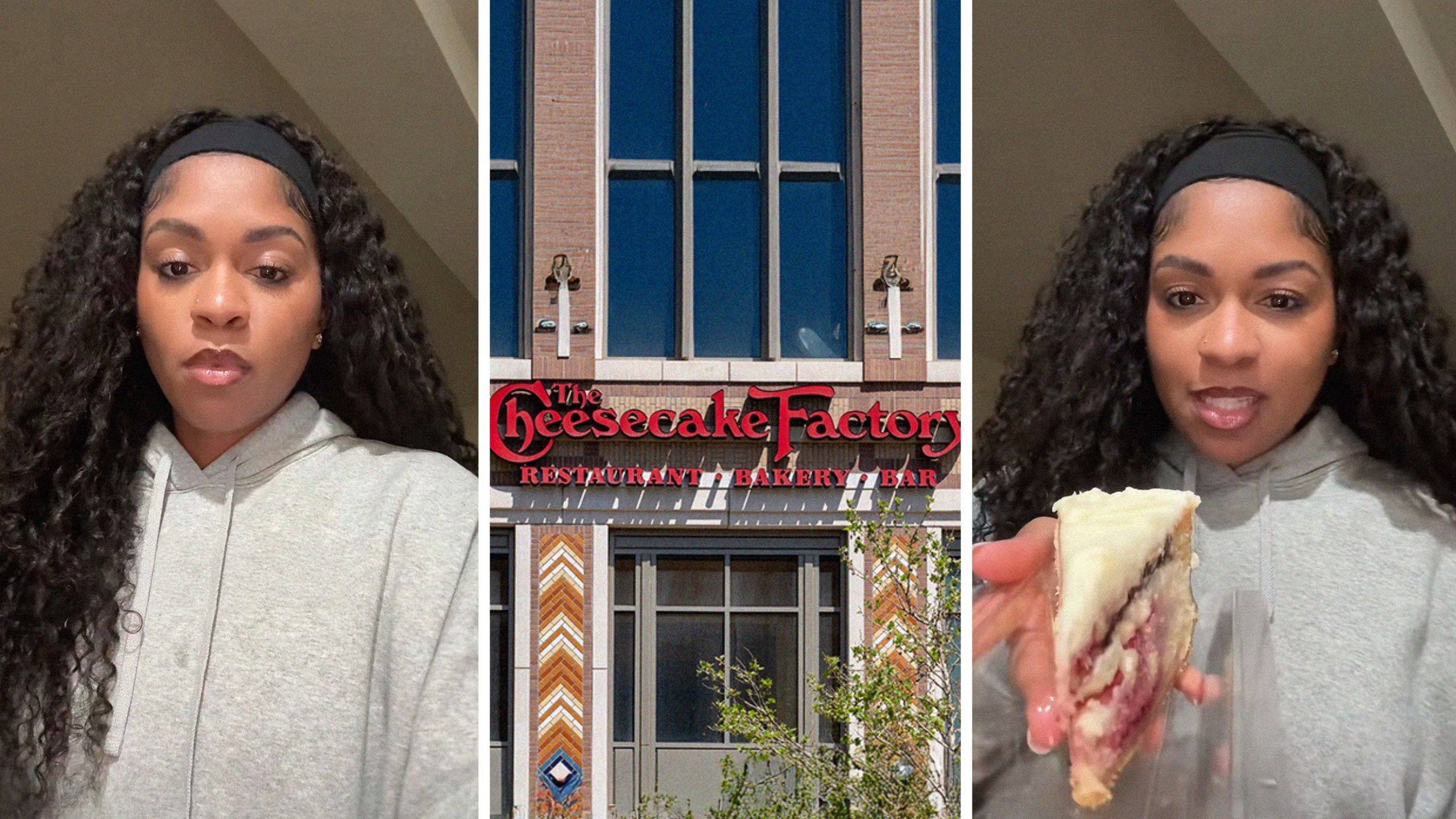 ‘They told us … to just deny it’: Maryland Cheesecake Factory customer gets slice. Then she opens the package to take a bite ‘They told us … to just deny it’: Maryland Cheesecake Factory customer gets slice. Then she opens the package to take a bite