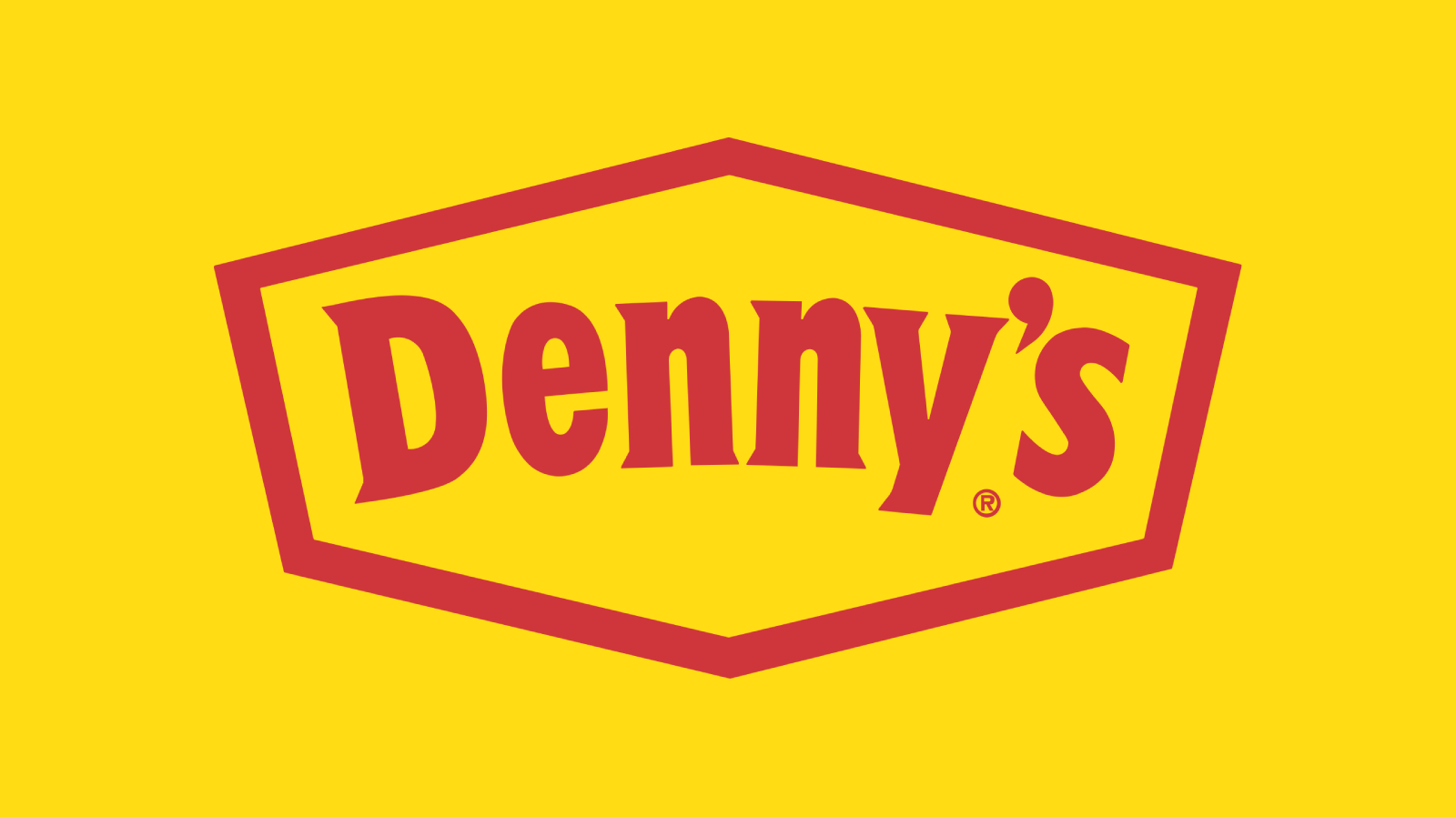 Denny's logo.