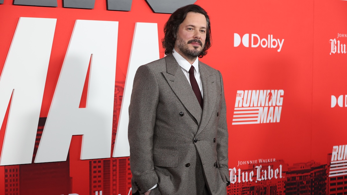 edgar wright at the running man premiere