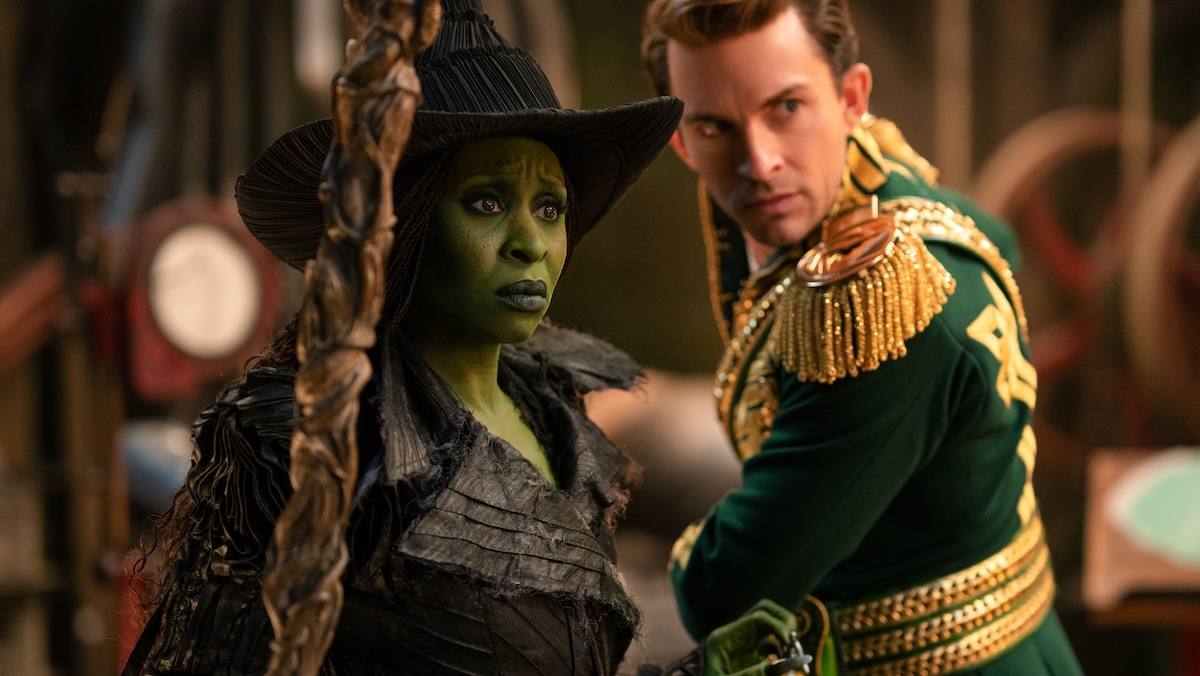 elphie and fiyero looking fierce in wicked: for good