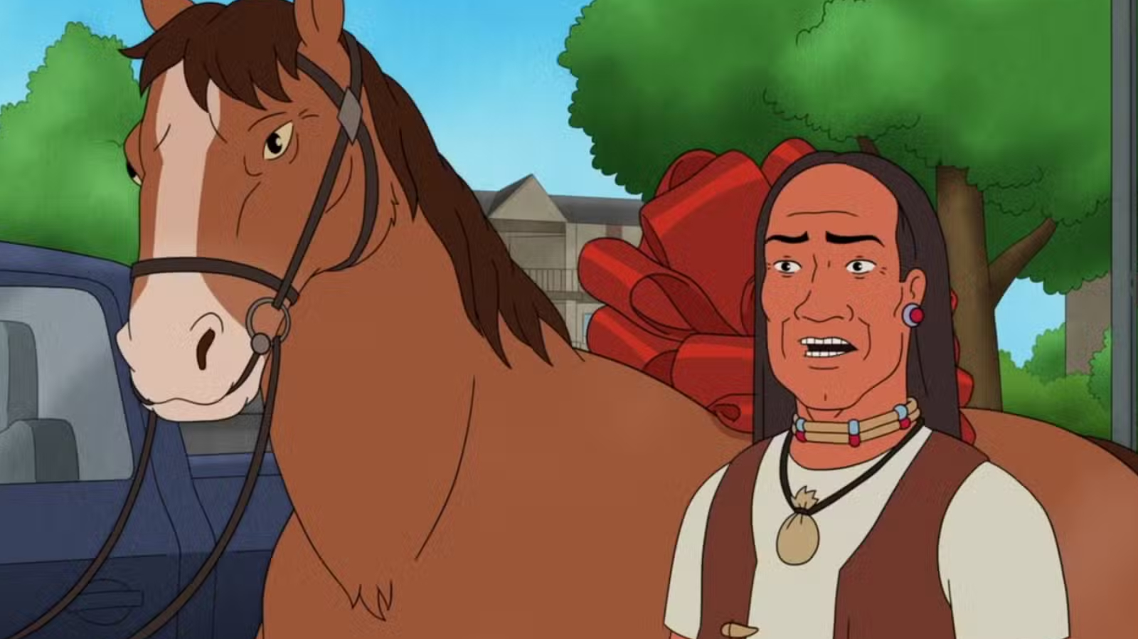 Jonathan Joss's character John Redcorn.